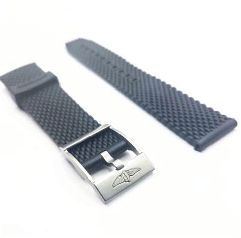 22mm breitling strap|breitling rubber strap superocean.